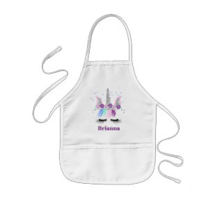 Tablier Enfant Imaginaire mignon licorne ajouter nom tablier