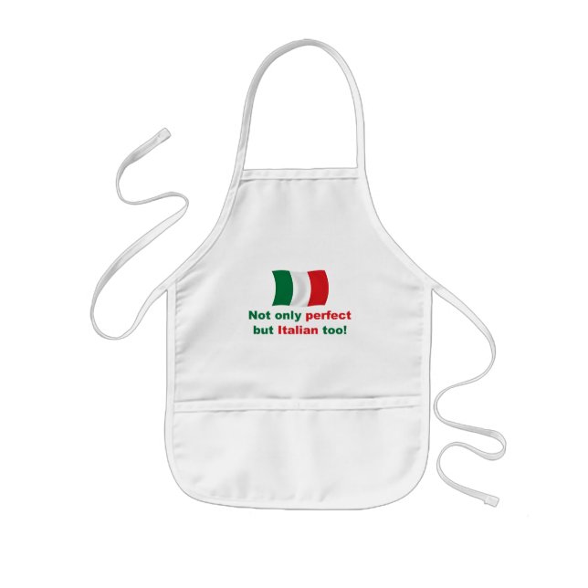 Tablier Enfant Italien parfait (Devant)