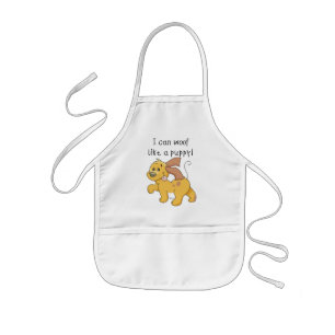 Tablier Enfant J'aboie comme des T-shirts et des cadeaux d'un chi