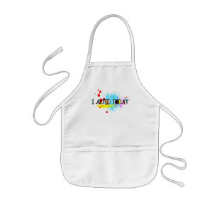 Tablier Enfant J'Ai Arrivé Aujourd'Hui Drôle Pun