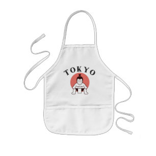 Tablier Enfant Japon Sumo Tokyo - Fils du soleil