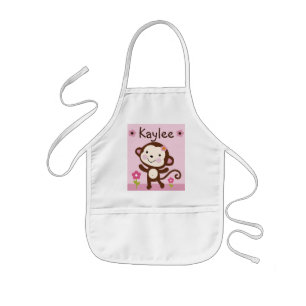 Tablier Enfant Jill de la jungle personnalisée / Apron pour enfan