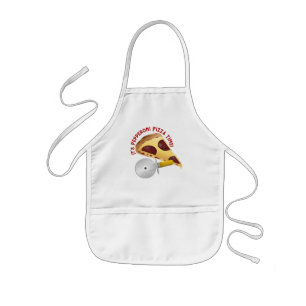 Tablier Enfant Jour de la pizza au fromage