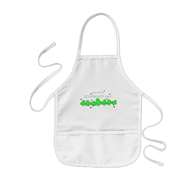 Tablier Enfant Jour de la Saint-Patrick (Devant)