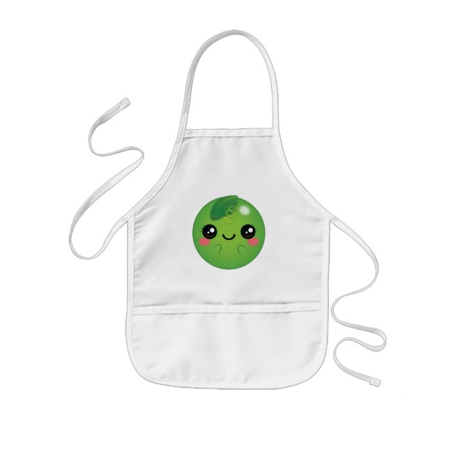 Tablier Enfant Kawaii Pea (Devant)