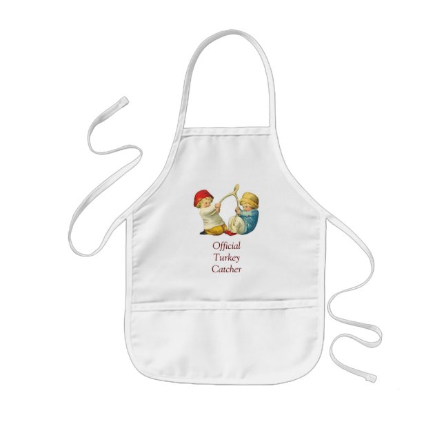 Tablier Enfant Kids Official Turkey Catcher Apron (Devant)