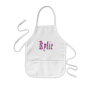 Tablier Enfant "Kylie" Floral Rose Kylie Nom,