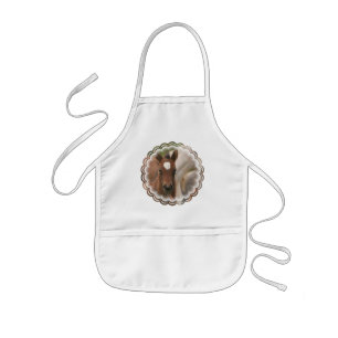 Tablier Enfant La chemise des enfants de bébé de cheval