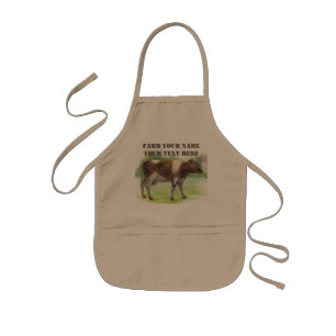 Tablier Enfant La ferme à la vache