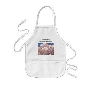 Tablier Enfant La fille pâtissière de Maman ! Enfant floral tabli