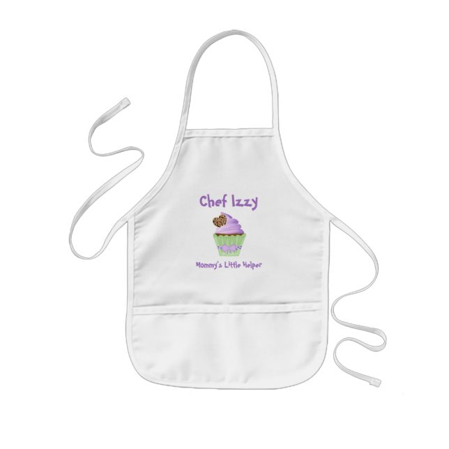 Tablier Enfant La petite aide de maman Cupcake Baking Kids' Apron (Devant)