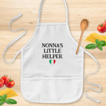 L'aide de Nonna Kids - Cœur du drapeau italien