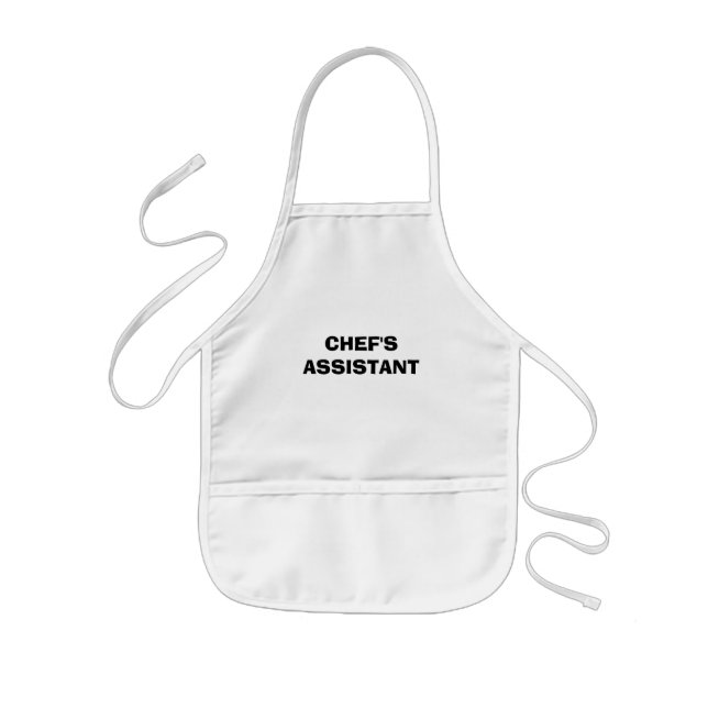 Tablier Enfant L'assistant du chef (Devant)