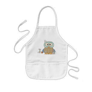 Tablier Enfant Les souris coulent des hiboux