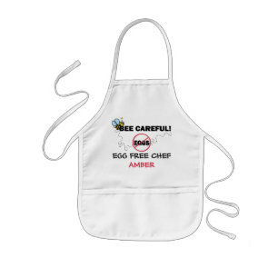 Tablier Enfant L'oeuf soigneux de bourdon d'abeille libèrent le