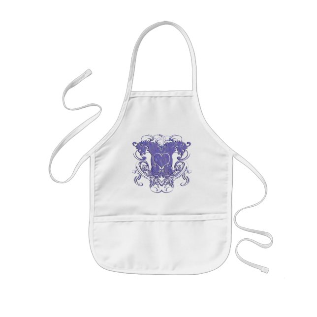 Tablier Enfant Mariage Renaissance Lion Rampant (Devant)