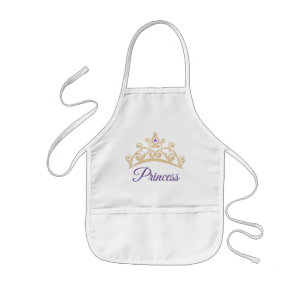 Tablier Enfant Miss America USA Tiara Princess Apron