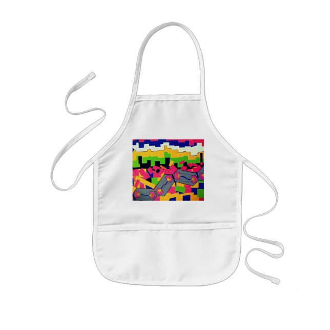 Tablier Enfant Motif brillant (Devant)