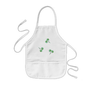 Tablier Enfant Motif Green Cherry