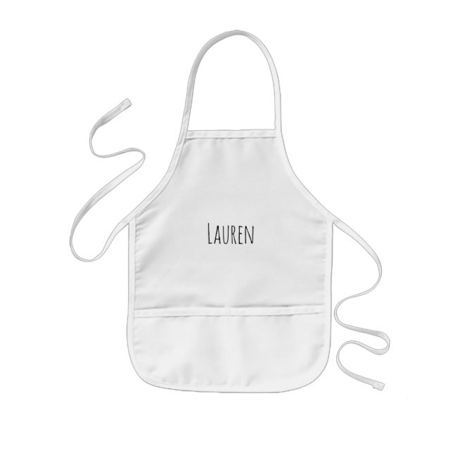 Tablier Enfant Nom Personnalisé (Devant)