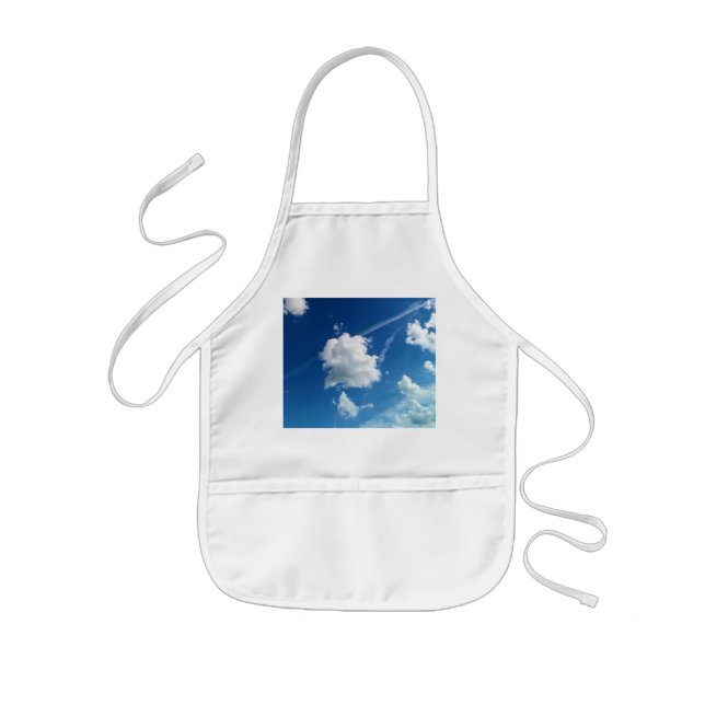 Tablier Enfant Nuages dans la lumière (Devant)