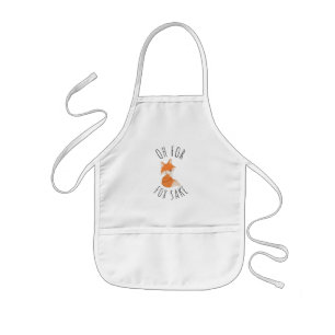 Tablier Enfant Oh pour Fox Sake Apron pour enfants