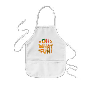 Tablier Enfant Oh What Fun Christmas Gingerbread Cookies