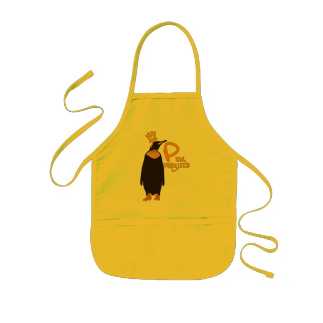 Tablier Enfant P pour le pingouin (Devant)