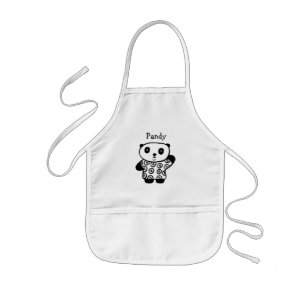 Tablier Enfant Pandy personnalisé le Panda