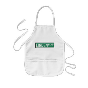 Tablier Enfant Panneau Boulevard Linden