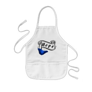 Tablier Enfant Papillon et Espoir