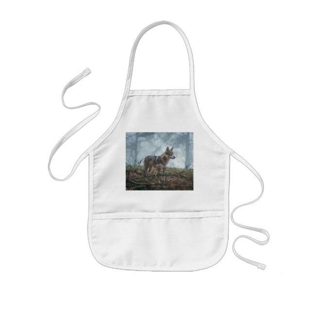 Tablier Enfant Parc des enfants Wolfdog (Devant)