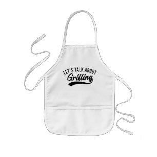 Tablier Enfant Parlons de grillades