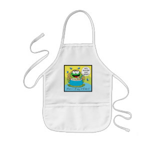 Tablier Enfant Passover Kids' Apron Got Soup Frog