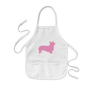 Tablier Enfant Pembroke Welsh Corgi (rose)