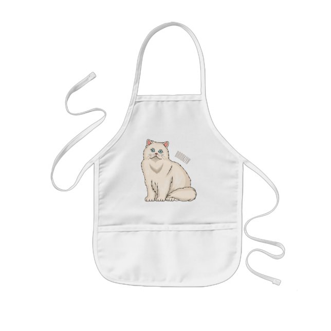 Tablier Enfant Persian cat (Devant)