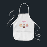 Tablier Enfant Personnalized Child Cupcake Baking Little Chef<br><div class="desc">Personnalized Child Cupcake Baking Little Chef</div>