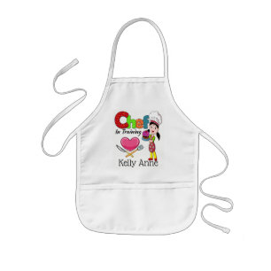 Tablier Enfant Petit chef en salle d'entraînement