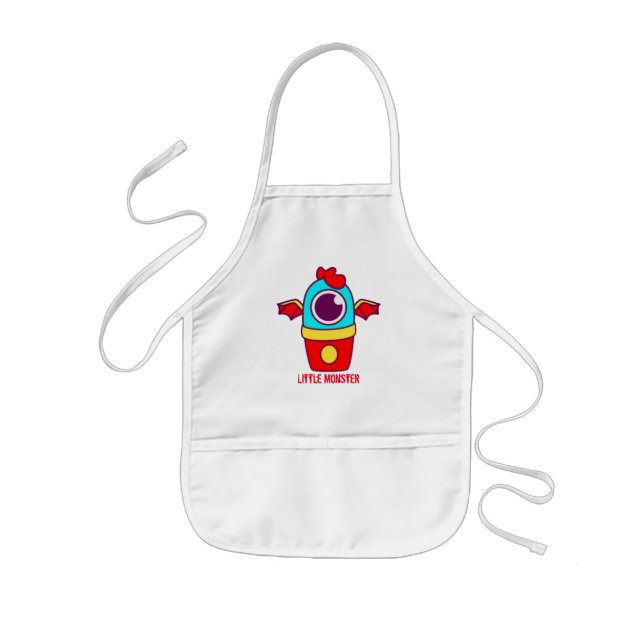 Tablier Enfant Petit monstre (Devant)