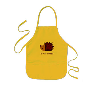 Tablier Enfant Petite chemise de peinture de hérisson !