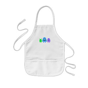 Tablier Enfant Petits monstres mignons