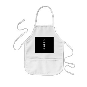 Tablier Enfant Phases de Lune Astronomie Cool