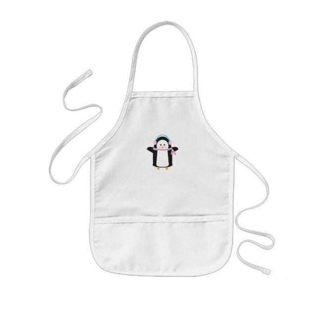 Tablier Enfant Pingouin frais (Devant)