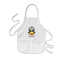 Pingouin mignon de bande dessinée personnalisé