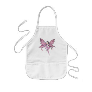 Tablier Enfant Pink Fairy Kids Apron Fairy Dancer