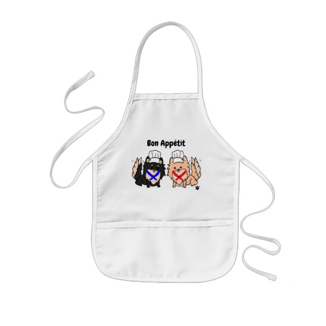 Tablier Enfant Pom Chefs Bon Appétit Apron (Devant)
