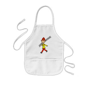 Tablier Enfant Pompier avec Tshirts à échelle et Cadeaux