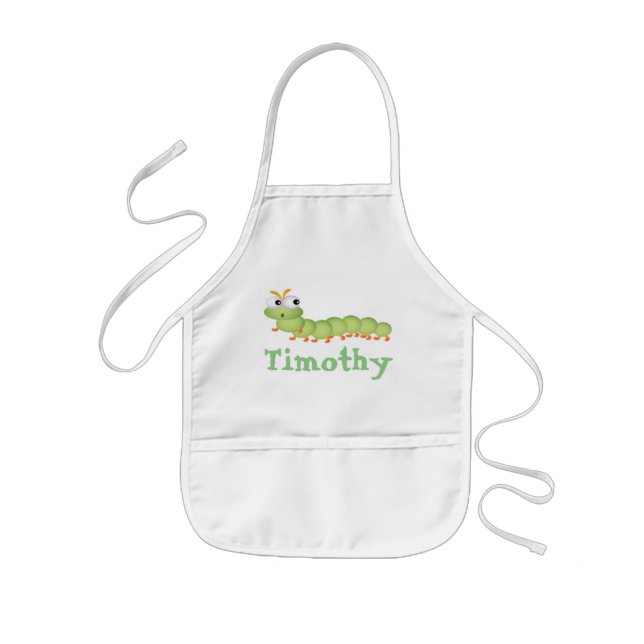 Tablier Enfant Porte-bébé personnalisé/vers (Devant)