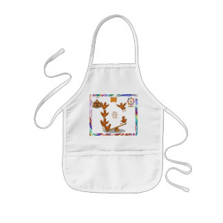 Tablier Enfant Poules gazouillantes escadron d'acrobates
