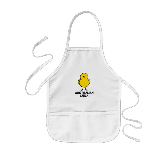 Tablier Enfant Poussin australien (Devant)
